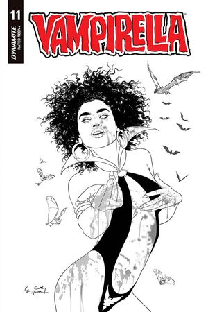 Vampirella #11 (20 Copy Gunduz B&w Cover)