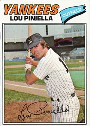 Lou Piniella 1977 Topps #96