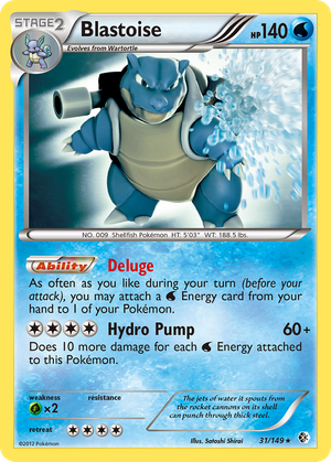 Blastoise (31/149) - Boundaries Crossed