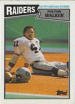 Fulton Walker 1987 Topps #226 Sports Card