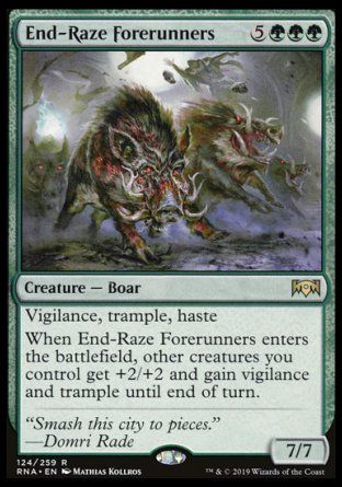 End-Raze Forerunners (Ravnica Allegiance) Trading Card