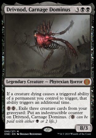 Drivnod, Carnage Dominus (Phyrexia: All Will Be One) Trading Card