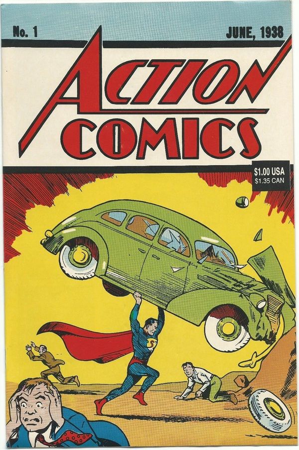 Action Comics #1 (1993 Reprint from Reign of Superman packs)