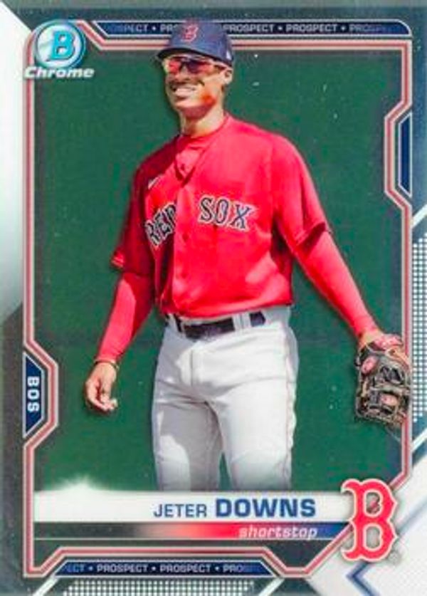 Jeter Downs 2021 Bowman Chrome - Prospects Baseball #BCP-169