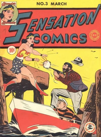 Sensation Comics #3 Comic