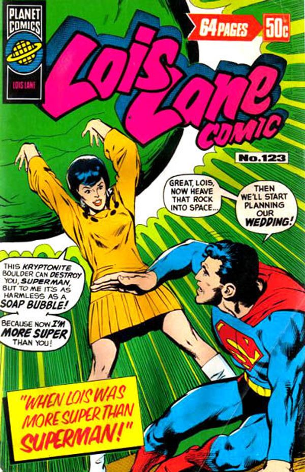 Lois Lane Comic 123 Value GoCollect )