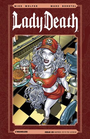 Lady Death  #26 (Waitress Cover)