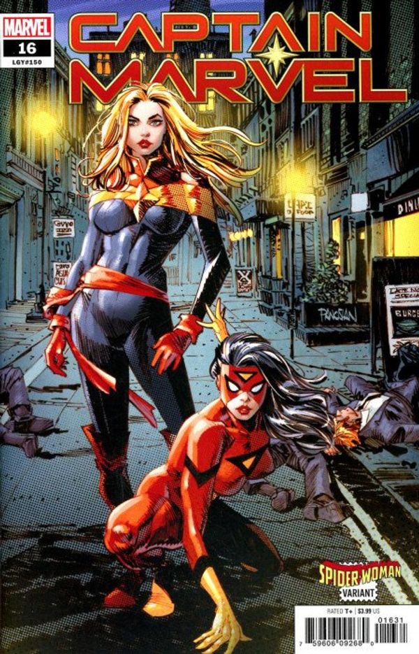 Captain Marvel #16 (Panosian Spider-woman Variant)