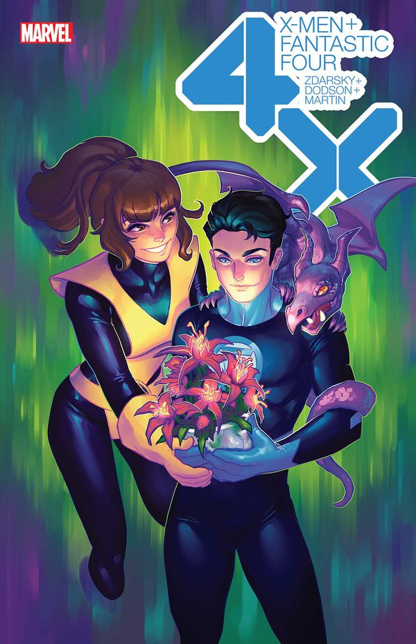 X-Men/Fantastic Four #1 (Hetrick Flower Variant)