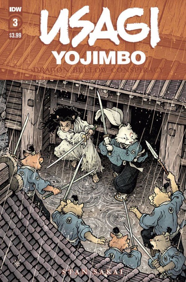 Usagi Yojimbo: Dragon Bellow Conspiracy #3 Comic