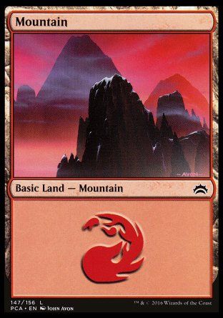 Mountain (Planechase Anthology decks) Trading Card