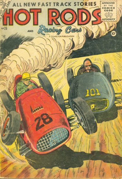 Hot Rods and Racing Cars #26 Comic