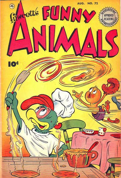 Fawcett's Funny Animals #72 Comic