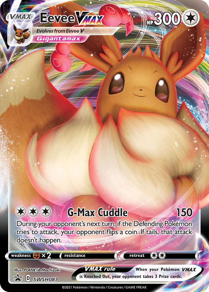 Eevee VMAX (SWSH087) - SWSH Black Star Promos Pokémon Card