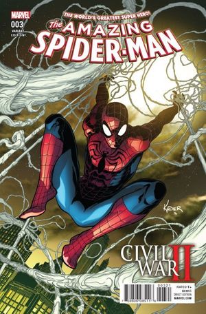 Civil War II: Amazing Spider-Man #3 (Randolph Variant)