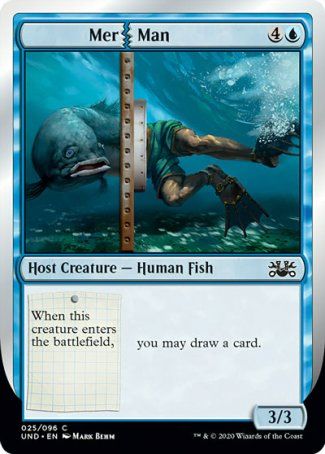 Mer Man (Unsanctioned) Trading Card