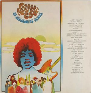 1969-Devonshire Downs-Newport Pop Festival-Jimi Hendrix Concert Program