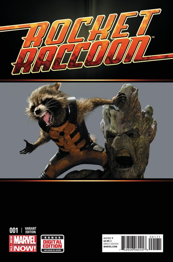 Rocket Raccoon #1 (Photo Variant Cover)