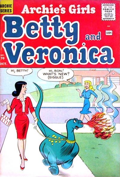 Archie's Girls Betty and Veronica #70 Comic