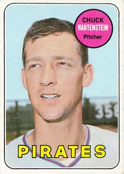 Chuck Hartenstein 1969 Topps #596 Sports Card