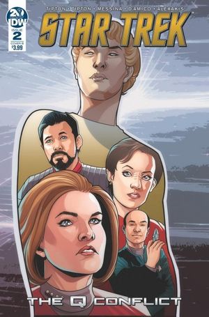 Star Trek: The Q Conflict #2 (Cover B Messina)