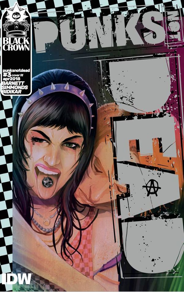 Punks Not Dead #3 (10 Copy Cover)