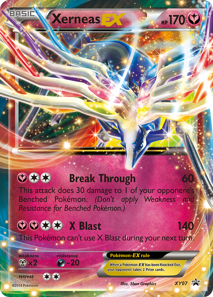 Xerneas EX (XY07) - XY Black Star Promos Pokémon Card