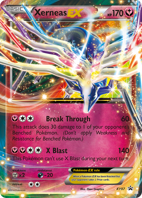 Xerneas EX (XY07) - XY Black Star Promos