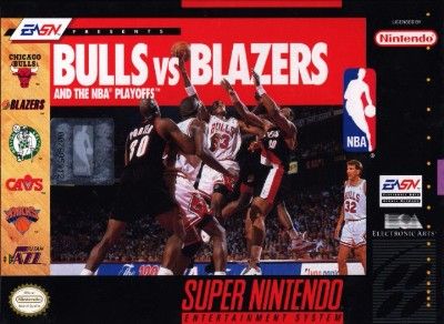 Bulls vs Blazers and the NBA Playoffs Video Game