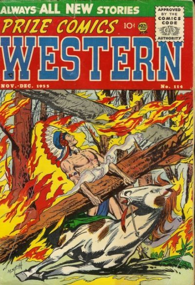 Prize Comics Western #5 [114] Comic