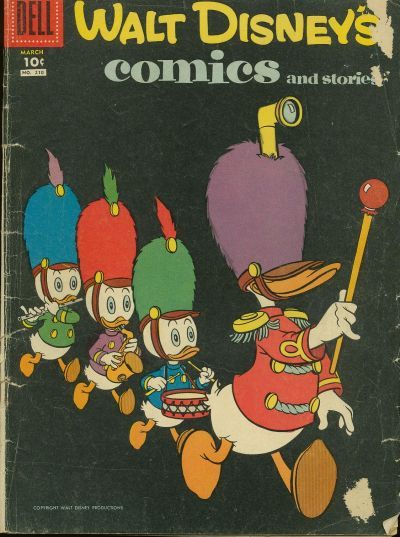 Walt Disney's Comics and Stories #210 Comic