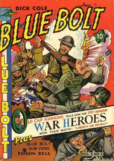 Blue Bolt Comics #v3#1 [25] Comic