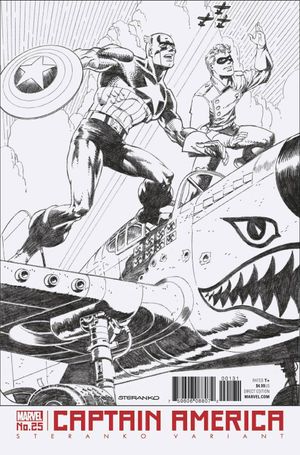 Captain America #25 (Steranko Variant Se)