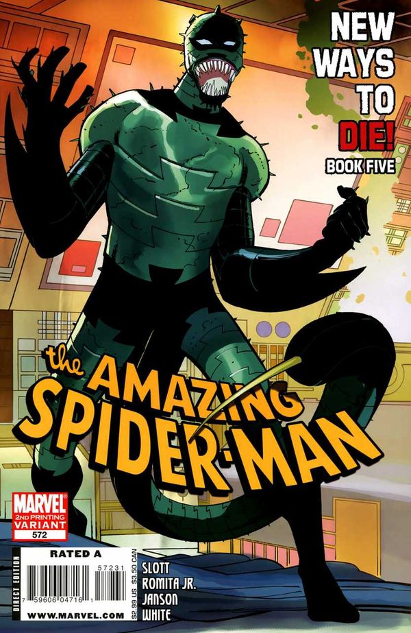 Amazing Spider-Man #572 (2nd Printing)