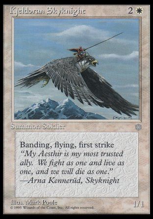 Kjeldoran Skyknight (Ice Age) Trading Card