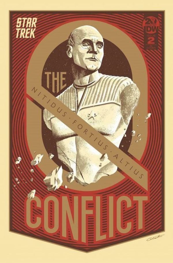 Star Trek: The Q Conflict #2 (10 Copy Cover Caltsoudas)