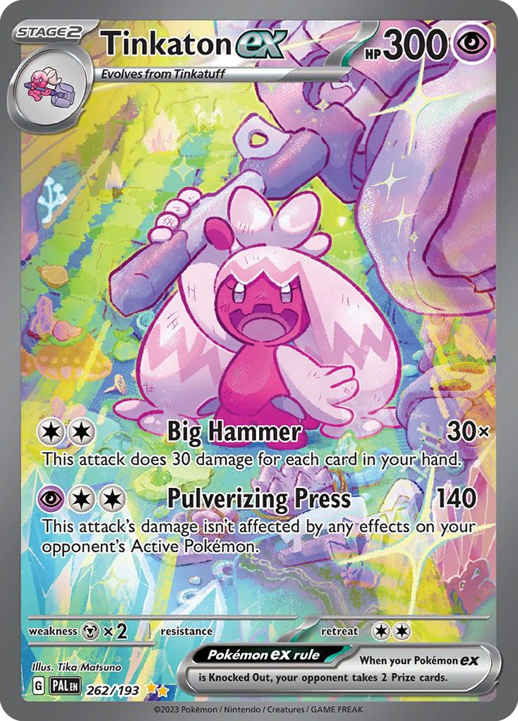 Tinkaton ex (262/193) - Paldea Evolved Pokémon Card