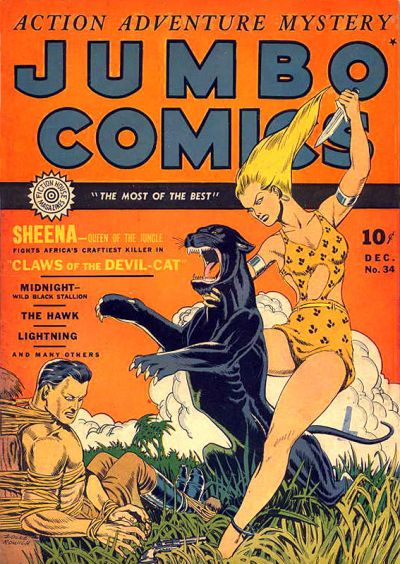 Jumbo Comics #34 Comic