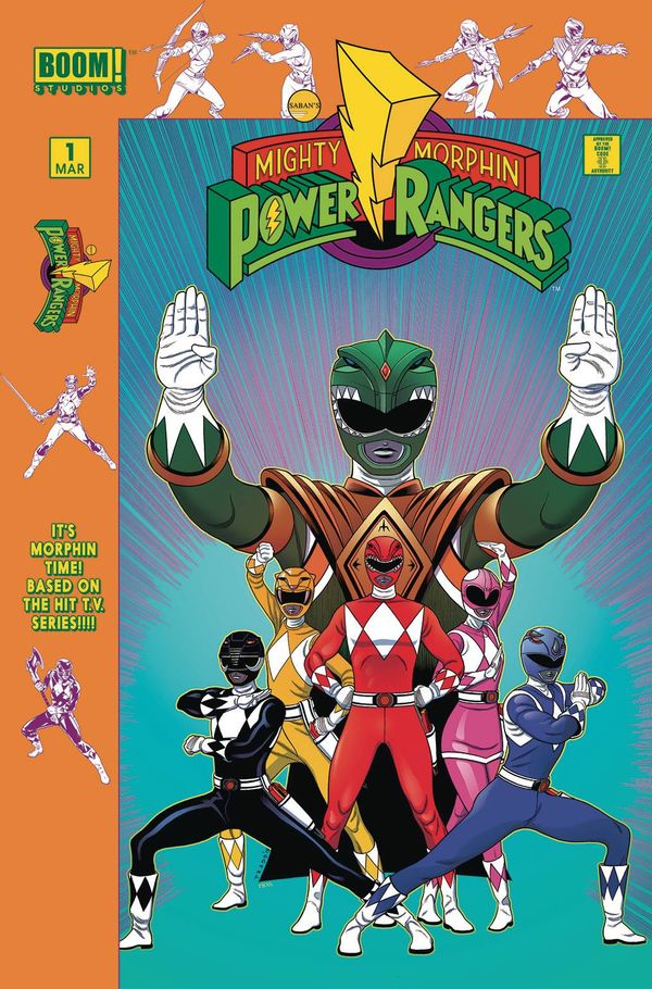 Mighty Morphin Power Rangers #1 (Launch Party Variant)
