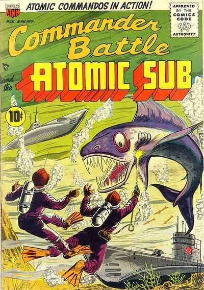 Commander Battle And The Atomic Sub #5 Comic