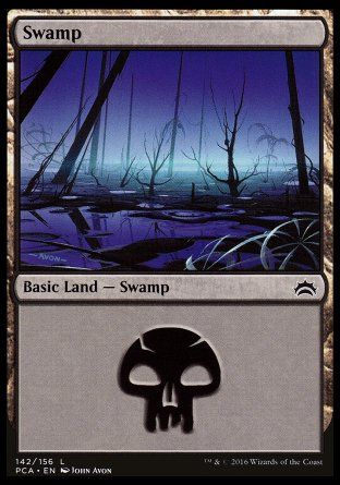 Swamp (Planechase Anthology decks) Trading Card