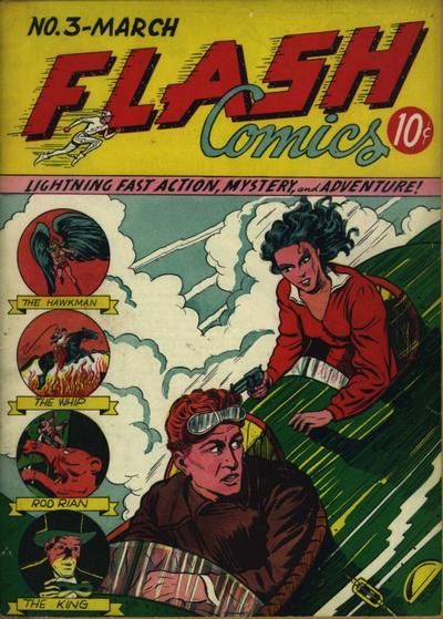 Flash Comics #3 Comic
