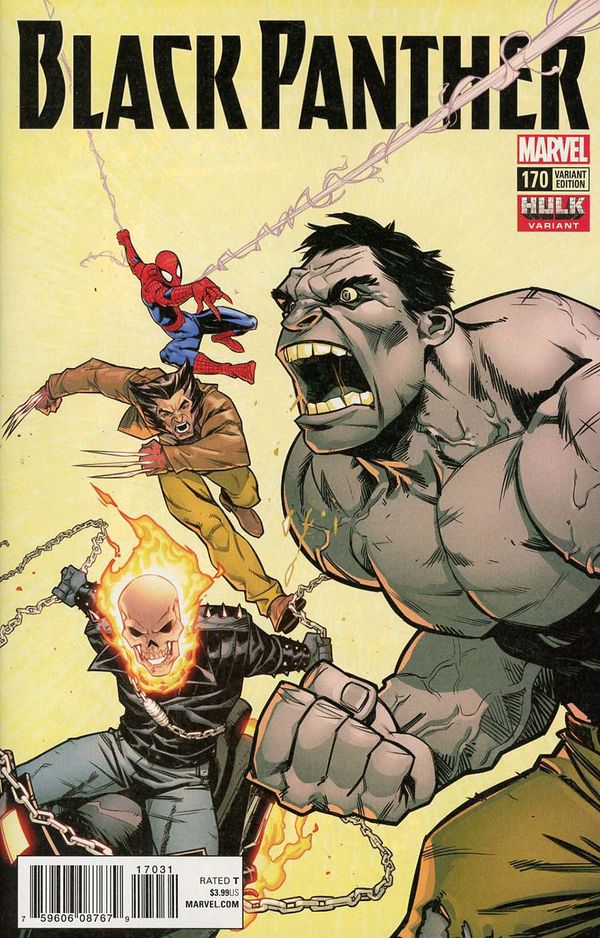Black Panther #170 (Rud Hulk Variant Leg Ww)