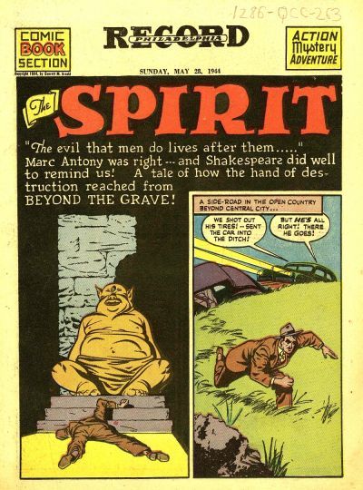 Spirit Section #5/28/1944 Comic