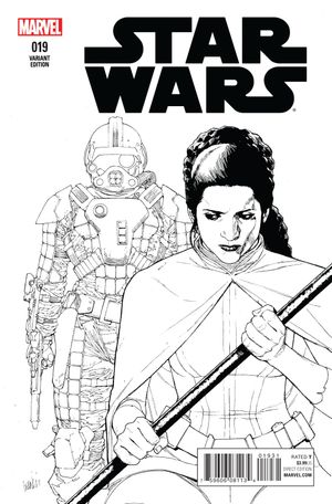 Star Wars #19 (Yu Sktech Variant)