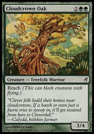 Cloudcrown Oak (Lorwyn) Trading Card