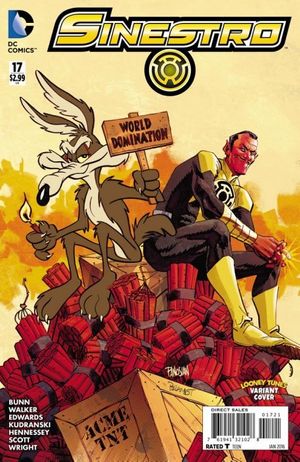 Sinestro #17 (Looney Tunes Variant Cover)