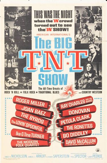 The Big TNT Show Film One-Sheet 1966 Concert Poster