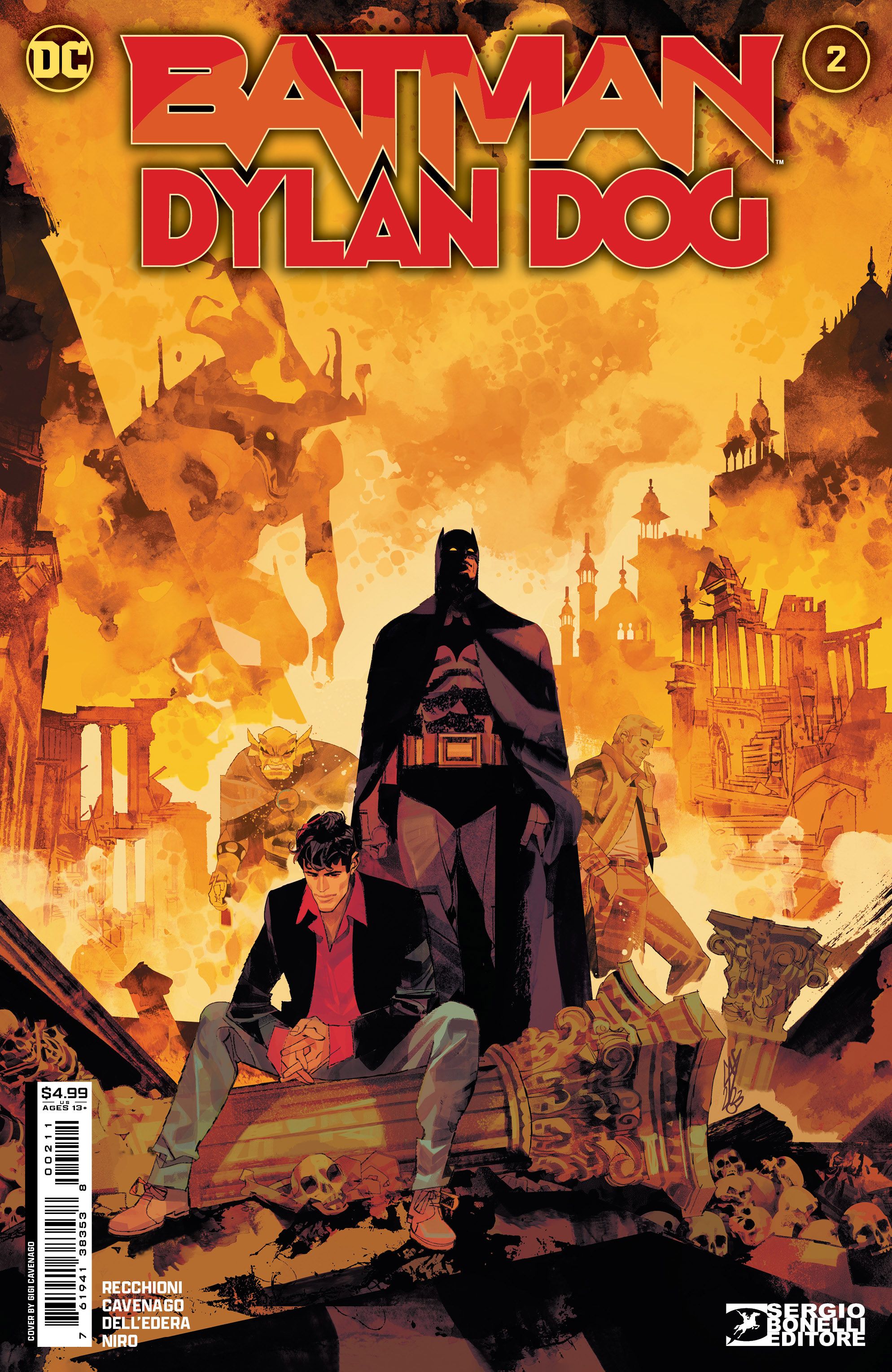 Batman / Dylan Dog #2 Comic