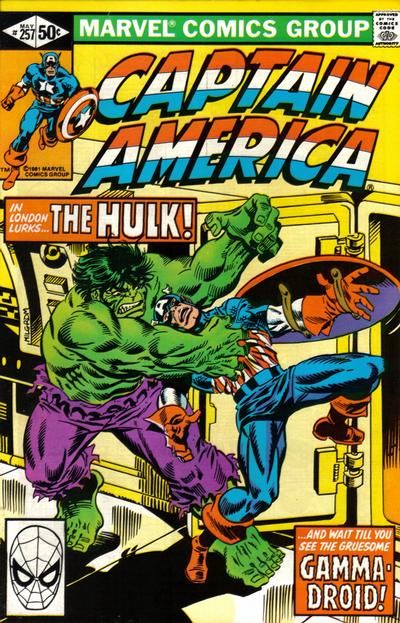 Captain America #257 Comic